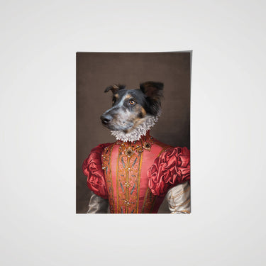 The Red Rose - Custom Pet Poster