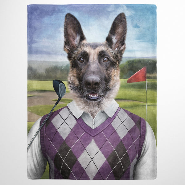 The Golfer - Custom Pet Blanket