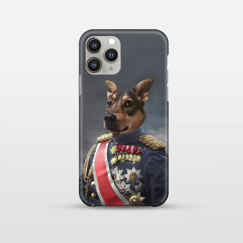 Crown and Paw - Phone Case The Sergeant - Pet Art Phone Case