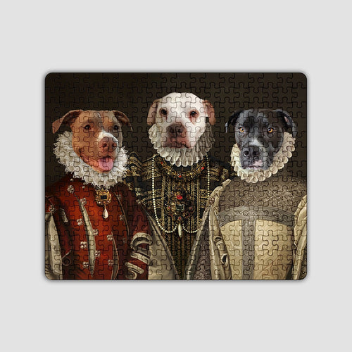 Crown and Paw - Puzzle The Three Queens - Custom Puzzle 11" x 14"