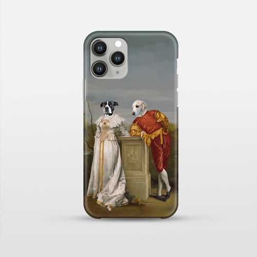 Crown and Paw - Phone Case The Courtly Couple - Custom Pet Phone Case