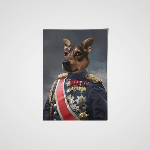 Crown and Paw - Poster The Sergeant - Custom Pet Poster