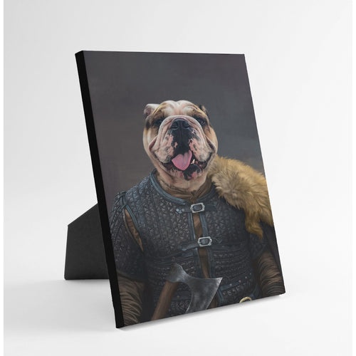 Crown and Paw - Standing Canvas The Viking Leader - Custom Standing Canvas