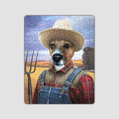 Crown and Paw - Puzzle The Farmer - Custom Puzzle 11" x 14"
