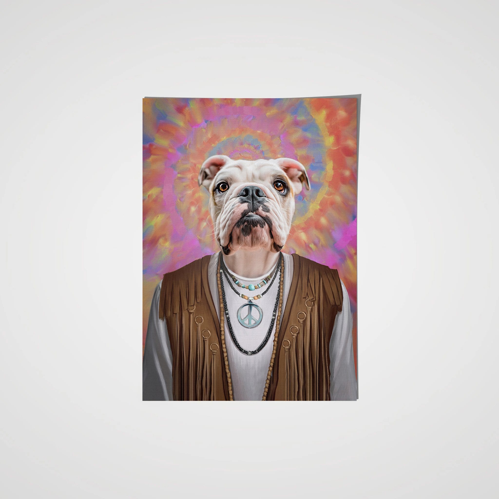 Crown and Paw - Poster The Hippie - Custom Pet Poster