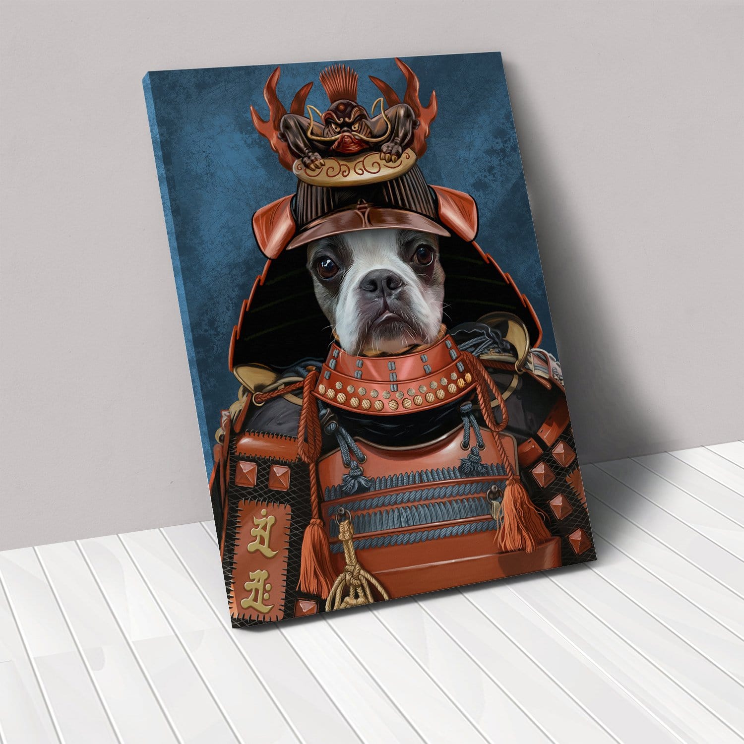 The Samurai - Custom Pet Canvas