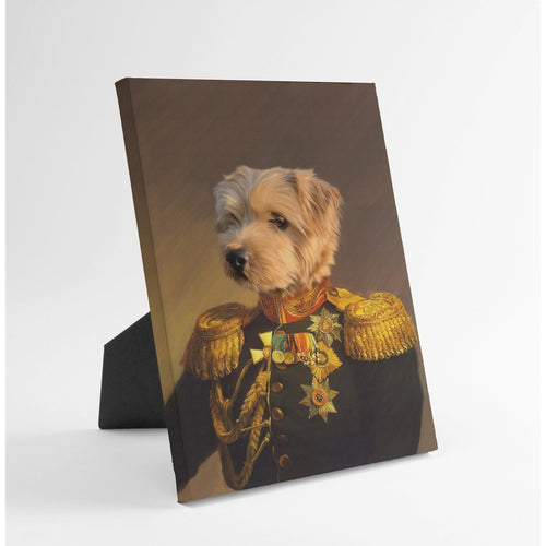 Crown and Paw - Standing Canvas The Veteran - Custom Standing Canvas
