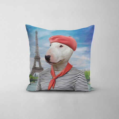 Crown and Paw - Throw Pillow The Frenchie - Custom Throw Pillow