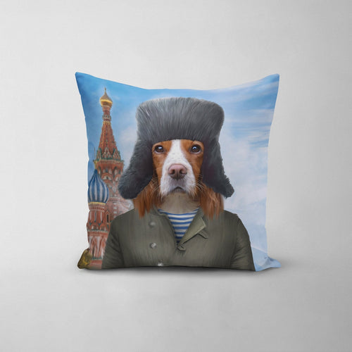 Crown and Paw - Throw Pillow The Russian - Custom Throw Pillow