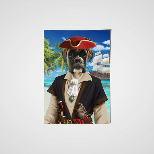 Crown and Paw - Poster The Buccaneer - Custom Pet Poster