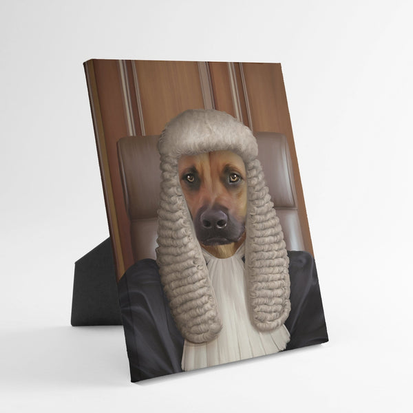 The Judge - Custom Standing Canvas