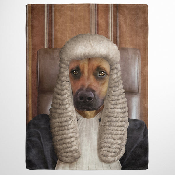 The Judge - Custom Pet Blanket