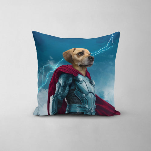 Crown and Paw - Throw Pillow The Norse Hero - Custom Throw Pillow