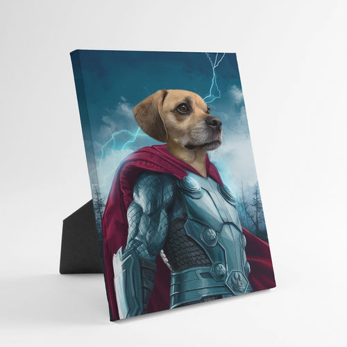 Crown and Paw - Standing Canvas The Norse Hero - Custom Standing Canvas