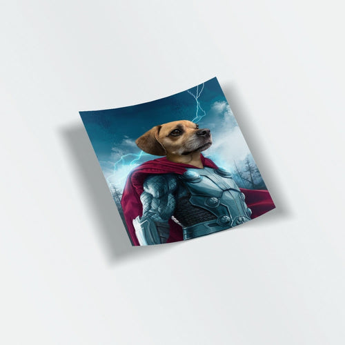 Crown and Paw - Sticker The Norse Hero - Custom Stickers