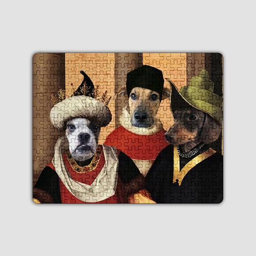 Crown and Paw - Puzzle The Merchants - Custom Puzzle 10” x 14”