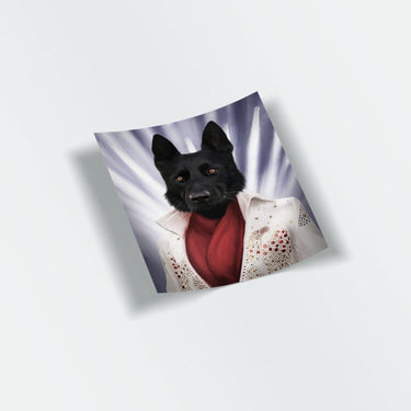 The Rock God - Custom Stickers