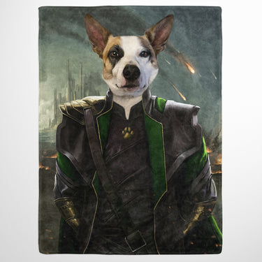 The Mischief God - Custom Pet Blanket