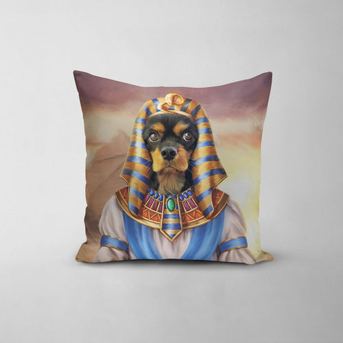 Crown and Paw - Throw Pillow The Pharaoh - Custom Throw Pillow