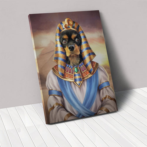 Crown and Paw - Canvas The Pharaoh - Custom Pet Canvas