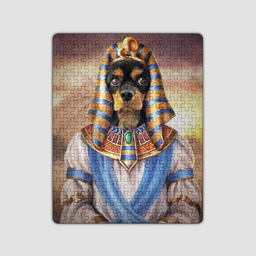 Crown and Paw - Puzzle The Pharaoh - Custom Puzzle 11" x 14"