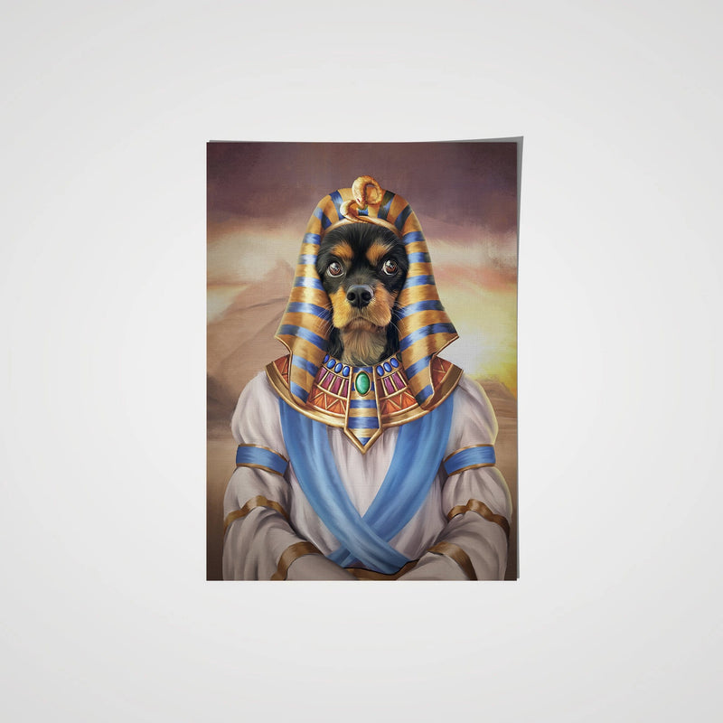 The Pharaoh - Custom Pet Poster