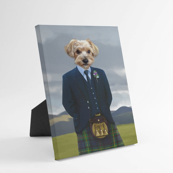 The Scottish Highlander - Custom Standing Canvas