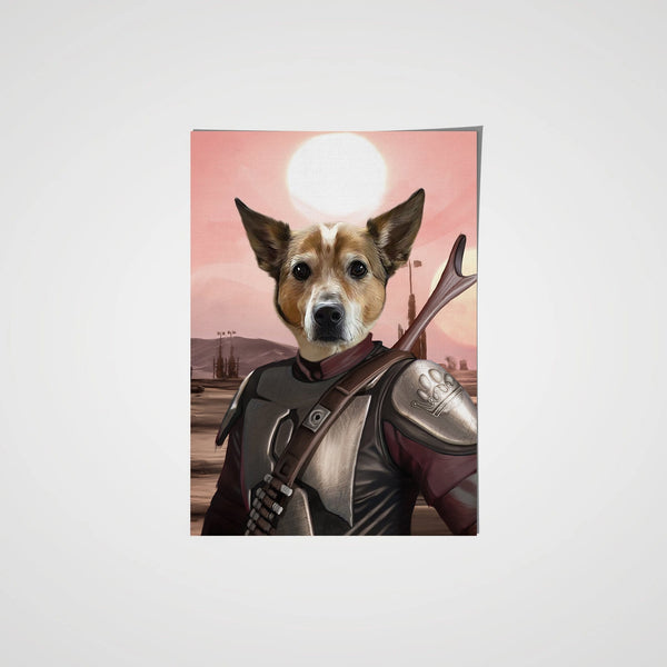The Space Hunter - Custom Pet Poster