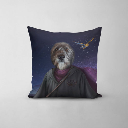 Crown and Paw - Throw Pillow The Wizard - Custom Throw Pillow