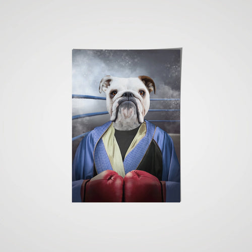 Crown and Paw - Poster The Boxer - Custom Pet Poster