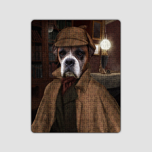 Crown and Paw - Puzzle The Detective - Custom Puzzle 11" x 14"