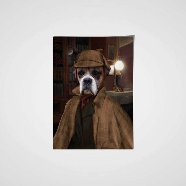 The Detective - Custom Pet Poster