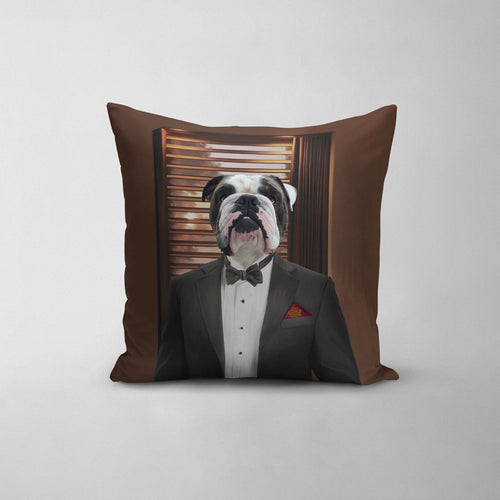 Crown and Paw - Throw Pillow The Mobster - Custom Throw Pillow