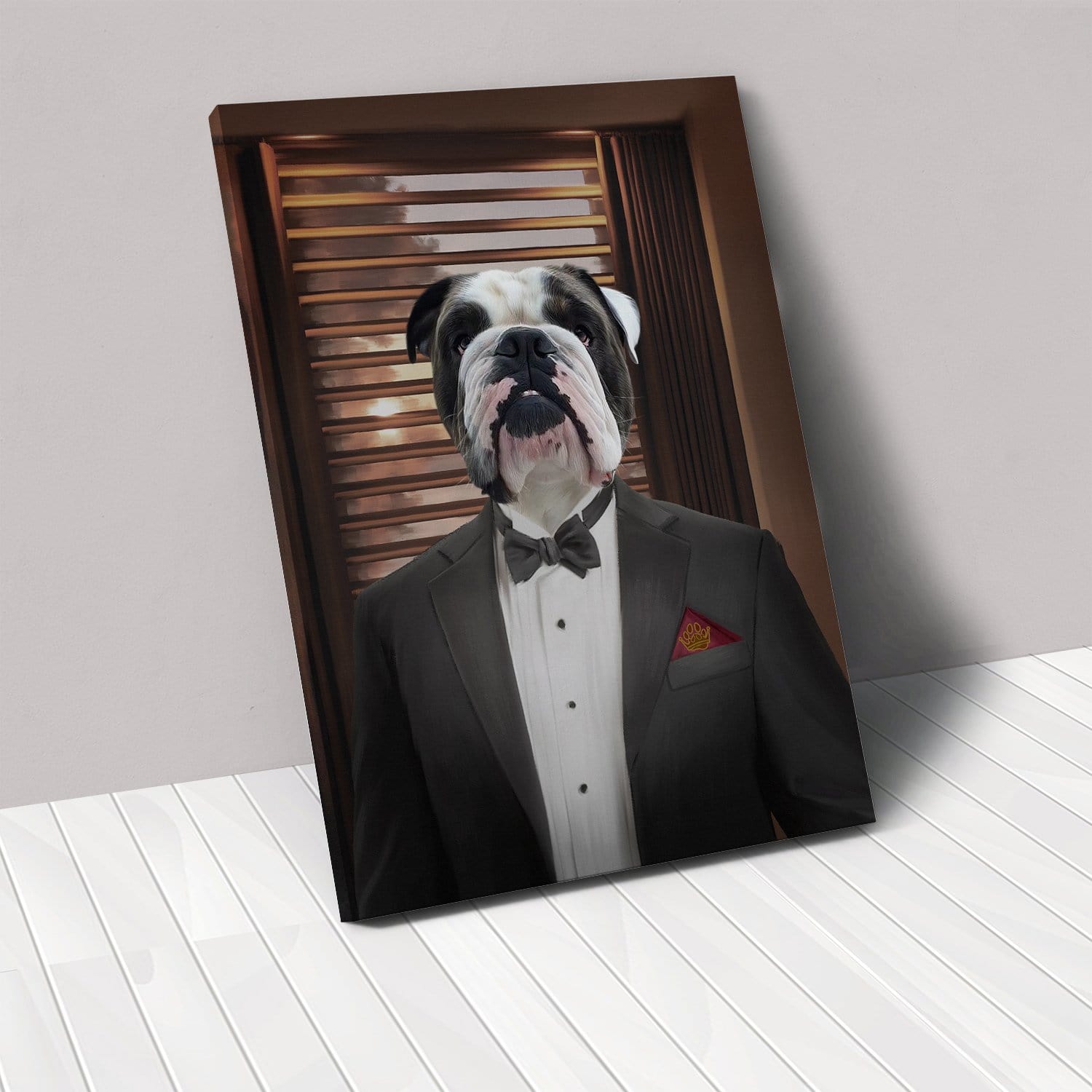 The Mobster - Custom Pet Canvas