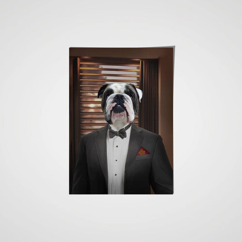 Crown and Paw - Poster The Mobster - Custom Pet Poster