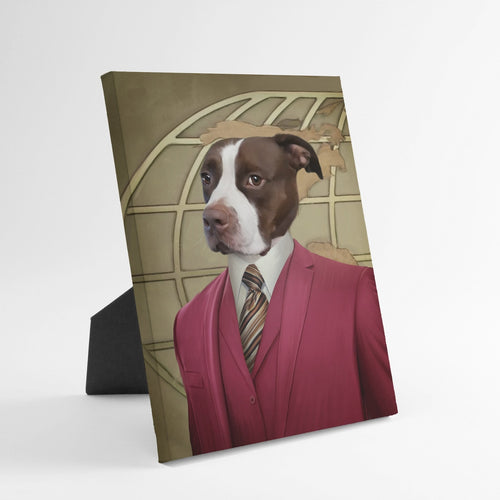 Crown and Paw - Standing Canvas The Reporter - Custom Standing Canvas