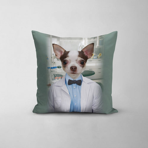 Crown and Paw - Throw Pillow The Scientist - Custom Throw Pillow