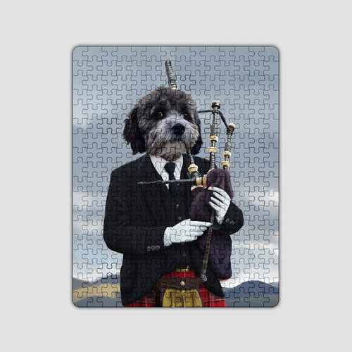 Crown and Paw - Puzzle The Bagpiper - Custom Puzzle 11" x 14"