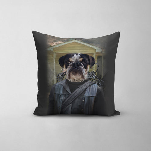 Crown and Paw - Throw Pillow The Survivor - Custom Throw Pillow