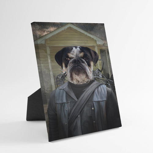 Crown and Paw - Standing Canvas The Survivor - Custom Standing Canvas