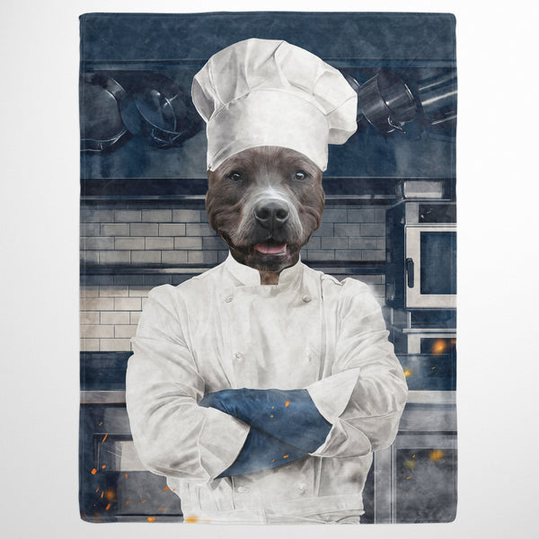 The Chef - Custom Pet Blanket