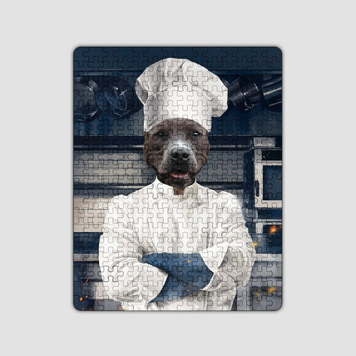 Crown and Paw - Puzzle The Chef - Custom Puzzle 11" x 14"