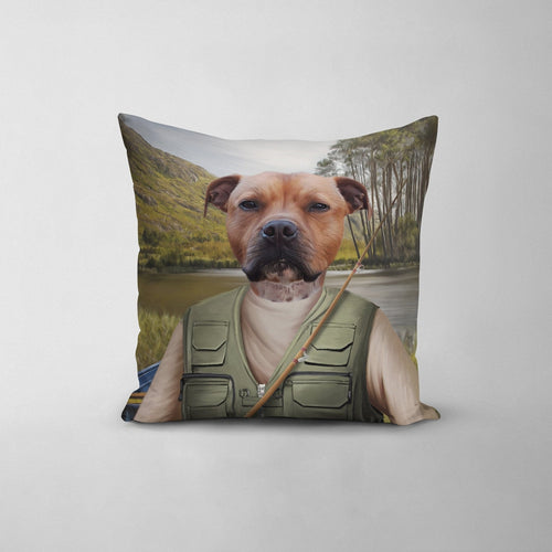 Crown and Paw - Throw Pillow The Fisherman - Custom Throw Pillow