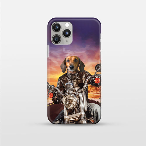 Crown and Paw - Phone Case The Biker - Custom Pet Phone Case