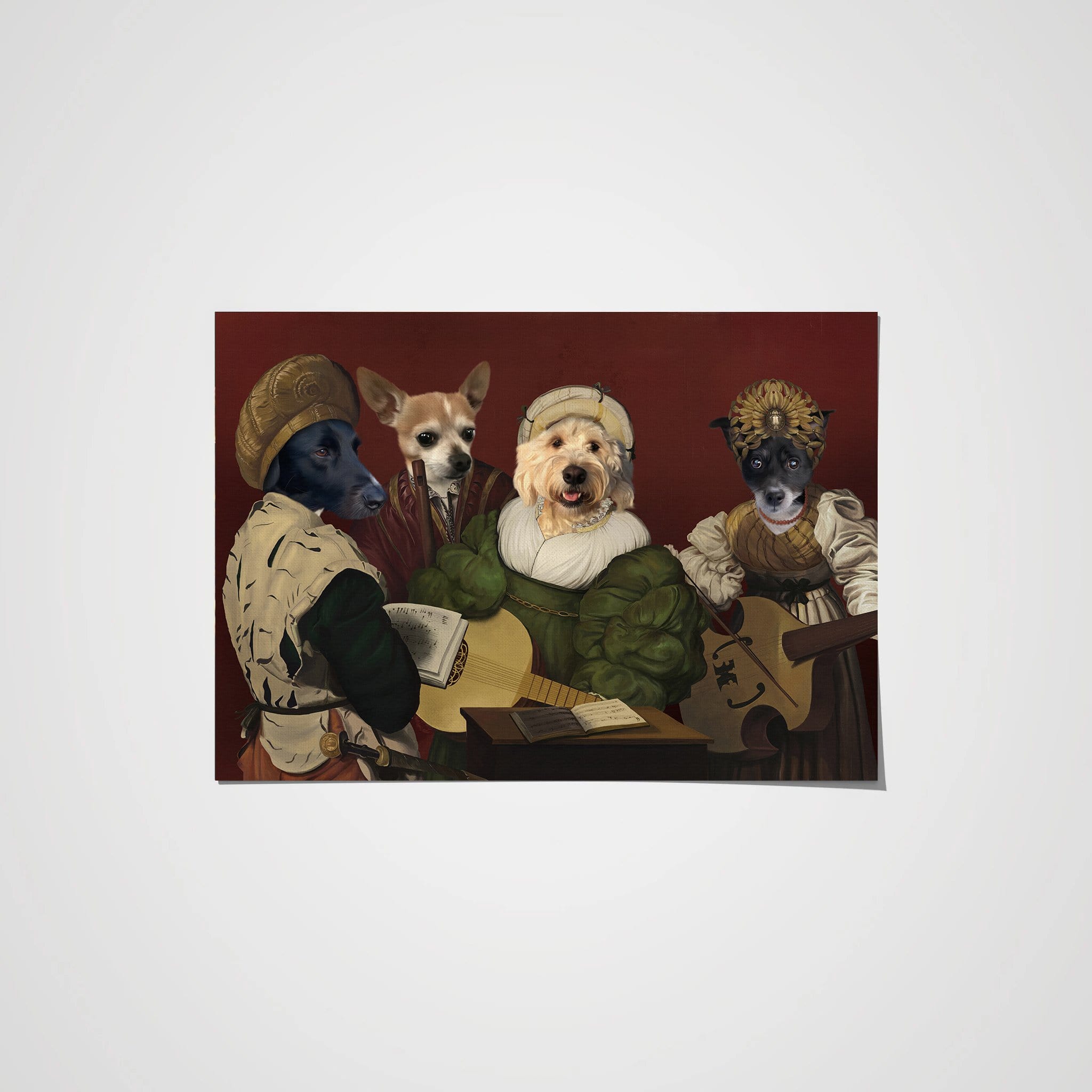 The Quartet - Custom Pet Poster