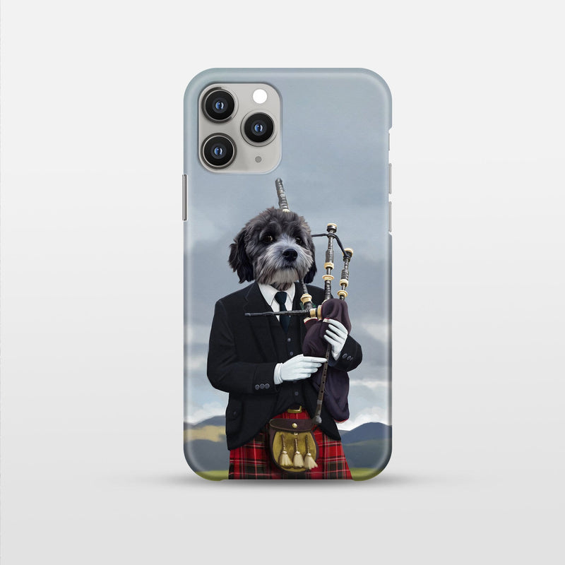 The Bagpiper - Custom Pet Phone Case
