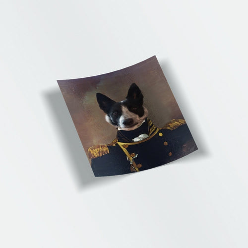 Crown and Paw - Sticker The Admiral - Custom Stickers