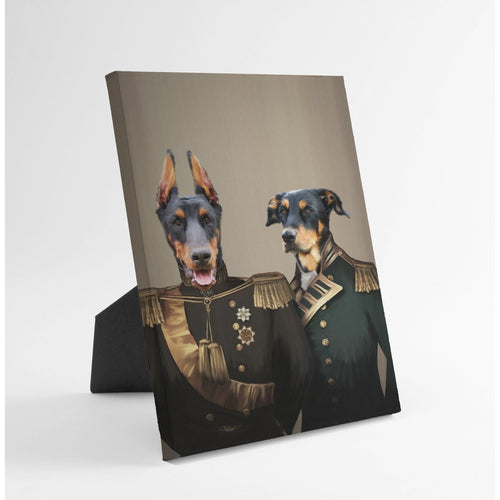Crown and Paw - Standing Canvas The Brothers In Arms - Custom Standing Canvas