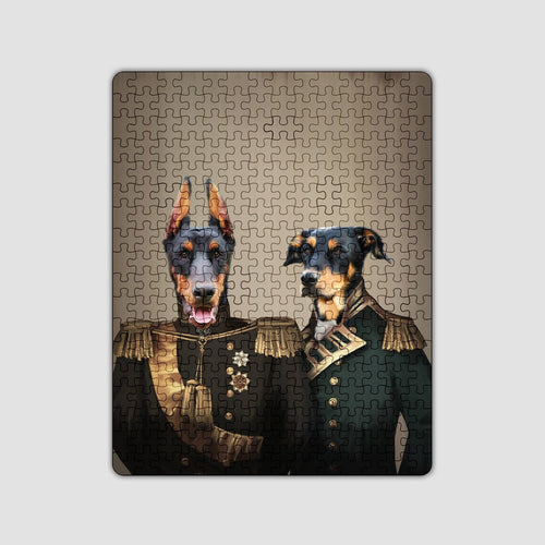 Crown and Paw - Puzzle The Brothers In Arms - Custom Puzzle 11" x 14"