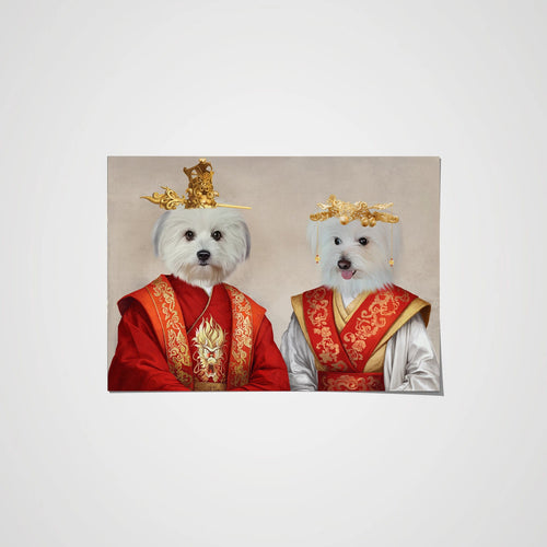 Crown and Paw - Poster The Asian Rulers - Custom Pet Poster